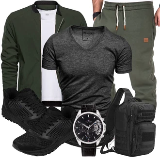 Outfit mit Schwarz Unkategorisiert Brandit "Freizeit Outfit"