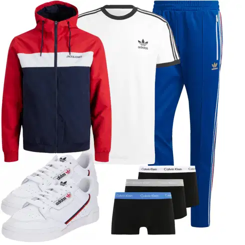 Weiß/Creme Bluse Große Größe/Shirt & Top Große Größe/Sport-T-Shirt/Sport-Top/Ausgefallenes T-shirt/Kurzarm T-Shirt/Ringelshirt/Casual T-Shirt Adidas Originals kombinieren