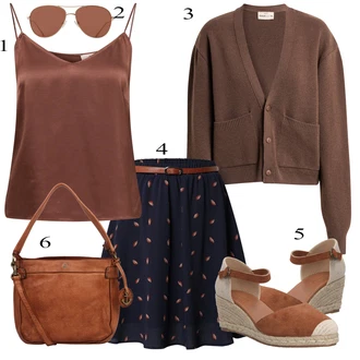 outfit mit Barbour "Pokrivalo za pomlad"