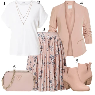 outfit mit TOMS "Pokrivalo za pomlad"