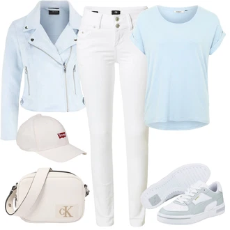 Outfit s Béžová/Šedá Taška/Dlouhý Zimní Kabát/Dlouhá tylová sukně/Dlouhé Šaty/Doplňek Calvin Klein "Jarní outfit"
