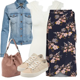 Outfit s Pastelové barvy GANT "Jarní outfit"