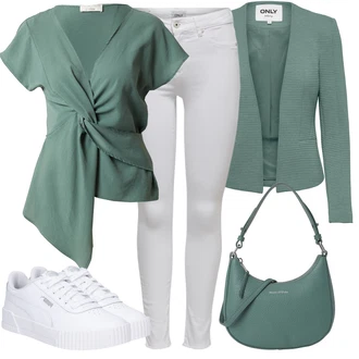 Dlouhé / Maxi Outfit s Šedá/Zelená Taška/Dlouhé Šaty/Doplňek/Dlouhá tylová sukně/Dlouhý Zimní Kabát Marc O'Polo "Jarní outfit"