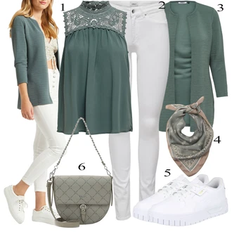 outfit mit Siva Pull&Bear "Pokrivalo za pomlad"