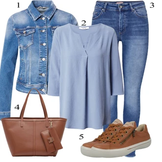 outfit "Pokrivalo za pomlad"