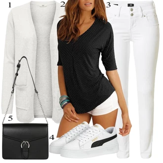 outfit mit Črna/Siva/Rjava/Temno siva Kovček/Pisarniška torba/Men's Bags/Torba za Macbook About You "Pokrivalo za pomlad"