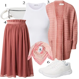 outfit mit Pull&Bear "Pokrivalo za pomlad"