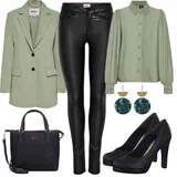 Kombinovat Nadrozměrné Šifonové halenky image