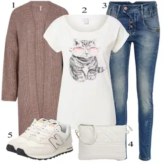 outfit mit Modra Gang "Pokrivalo za pomlad"