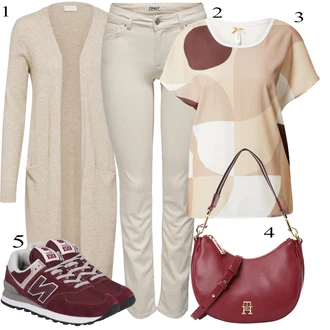 outfit mit Khaki/Bež/Rjava Gležnarji/Motoristične Kavbojke/Capri Kavbojke/Odrezane Kavbojke/Kavbojke z Razporkom/Push up Kavbojke/Usnjena Jakna/Ozke Kavbojke/Usnjene Čevlje/Termodžinsi/Zimska jakna Only "Pokrivalo za pomlad"