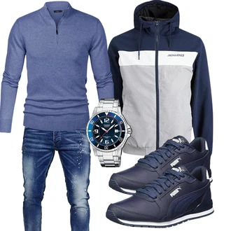 Frühlings Outfits Leichte mit Weiß Unkategorisiert Jack & Jones "Perfekt für den Frühling"