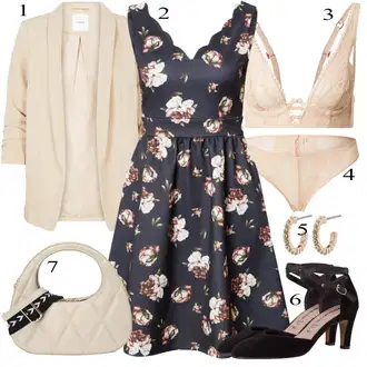 outfit mit Črna Tamaris "Pokrivalo za pomlad"