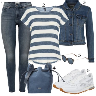 outfit mit Reebok Classic "Pokrivalo za pomlad"