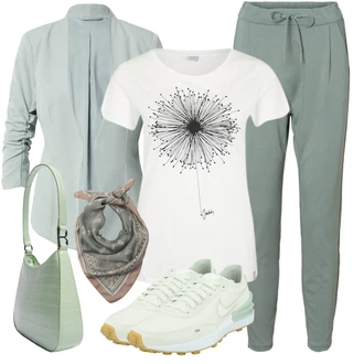 Outfit s Šátek Pull&Bear "Perfektní na jaro"