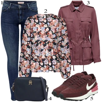 outfit "Pokrivalo za pomlad"