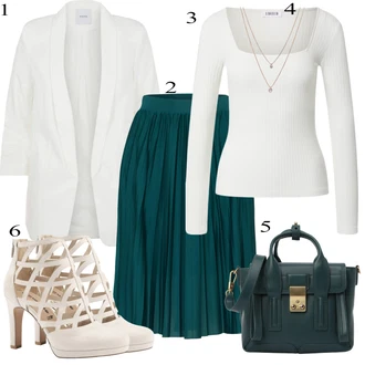 outfit "Pokrivalo za pomlad"