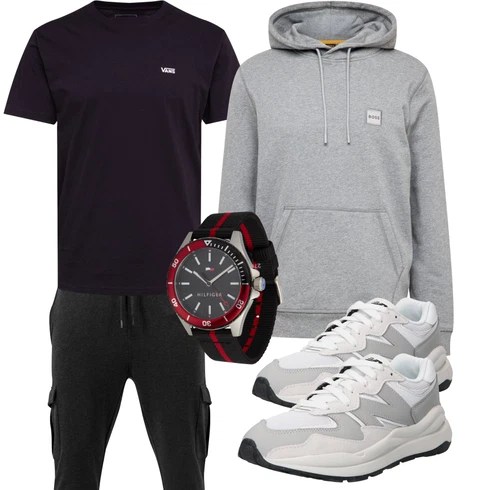 Schwarz/Dunkelblau/Lila Funktions T-Shirt/Kurzarm T-Shirt/Sport-T-Shirt T-Shirt Training/Laufschuhe für Männer/Ausgefallenes T-shirt Vans kombinieren