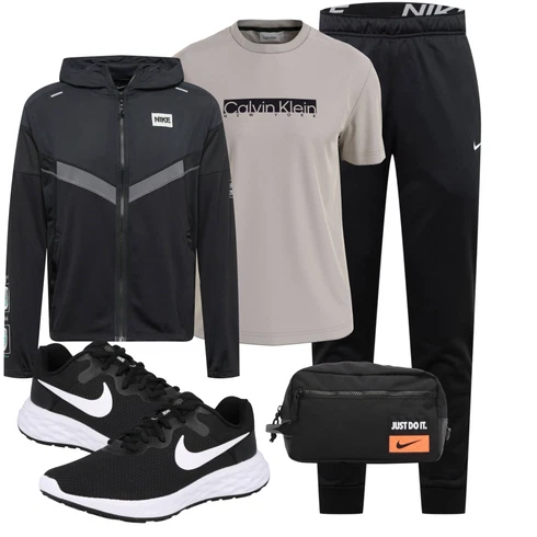 Sportlich Schwarz/Weiß/Rosa LaufSchuh/gesundheitsSchuh/Sneaker Low/Sommer Sneaker/WalkingSchuh/Schmaler Sneaker/Bequemer Schuh/SchnürSchuh/GymnastikSchuh/FitnessSchuh/JoggingSchuh/FitnessSchuh/TennisSchuh/VolleyballSchuh Nike kombinieren mit Schwarz Rucksack NikeLook: Sportlich, Classic, Elegant, Casual, Schön
