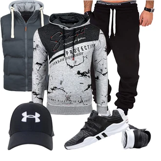 Outfit mit Blau Hut Under Armour "Stilvoller Look für die Freizeit"