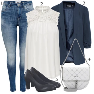 outfit "Pokrivalo za pomlad"