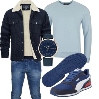 Frühlings Outfits Leichte mit Blau Unkategorisiert Puma "Stylisches Outfit für den Frühling"