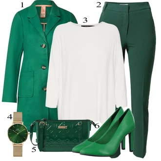 outfit mit Street One "Pokrivalo za pomlad"