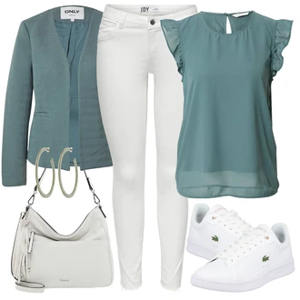 Outfit s Lacoste "Stylová kombinace na jaro"