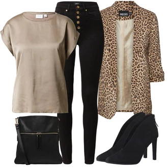 Zima Outfit s Černá/Žlutá/Khaki/Vínová Skinny Kalhoty/Kalhoty s Vysokým Pasem/Tregíny/Manšestrový Legíny/Legíny s Vysokým Pasem/Push up Kalhoty/Jeggings/Pletený Legín Only "Stylová kombinace na jaro"