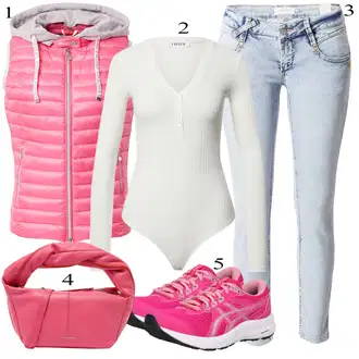 outfit mit Gang "Pokrivalo za pomlad"