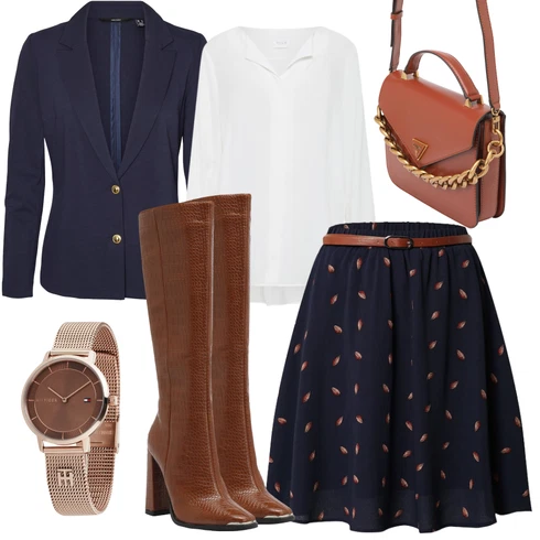 Kombinace Šedá/Hnědá/Béžová/Bílá/Krémová/Khaki Halenkové Body/Blůza s knoflíčkem/Halenka se Stojatým Límcem/Dlouhá Halenka/Halenka s Dlouhým Rukávem/Oversize Halenka/Oversize Muselínová Blůza/Slip-on Halenka/Tunikové Tričko Vila