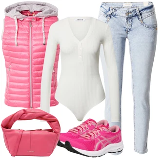 Outfit s Pastelové barvy Gang "Stylový look na jaro"