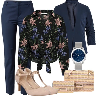 Outfit s Béžová Pruhovaný Svetr/Dlouhé Šaty/Slim Fit Džíny/Taška Přes Rameno/Dlouhá tylová sukně/Dlouhé Kardigany/Dlouhý Zimní Kabát/Doplňek/Dlouhý Svetr river island "Stylový look na jaro"