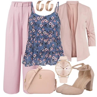 Outfit s Šedá Dlouhá tylová sukně/Dlouhý Zimní Kabát/Dlouhé Šaty/Doplňek/Taška/Polo Šat U.S. Polo Assn. "Stylový outfit na jaro"