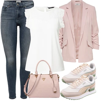 Outfity pro sport Krátká/mini "Stylový outfit na jaro"