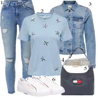 outfit mit Bela/Rdeča Čevlj Usnjene superge/Superge Nizka/Ozka superga/Superge Z Bočno Zadrgo/Poletne superge Tommy Hilfiger "Pokrivalo za pomlad"