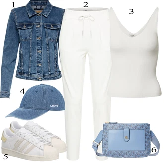 outfit "Pokrivalo za pomlad"