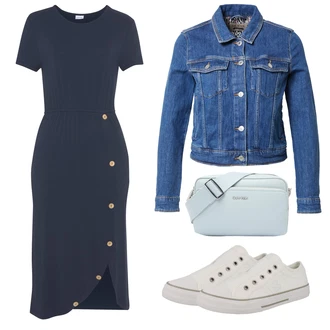 Outfit sa Pastelne boje Platnena Tenisica S.Oliver "Tvoj Otmjeni Outfit"