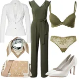 Bijeli Traper sakoi Outfiti image