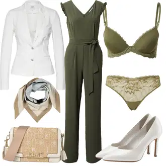 Ležerno Outfit sa Plava/Bijela/Svjetloplava Odijelo Odeća Za Slobodno Vrijeme/Corduroy Sako/Znojni Sako/Boucle Blazer/Kratki Sako/Traper Sakoi Only "Tvoj Otmjeni Outfit"Look: 80-te roky, 90-ich, Pametno ležerno, Sveučilišna, Mom, Ležerno, Francuske