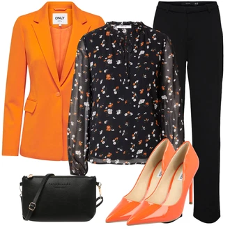 Visoke Pete Outfit sa Narandžasta/Crvena Pumpica S Visokim Prednjim Dijelom/Udobna pumpa/Salonka Na Visoku Petu/Salonka & Visoki Pet/Vintage Pumpa/Elegantna Cipela Steve Madden "Tvoj Otmjeni Outfit"