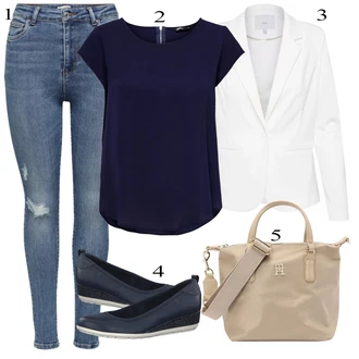 outfit mit Ichi "Pokrivalo za pomlad"