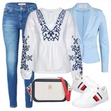 Kombinace Halenek s Dlouhými Šaty image