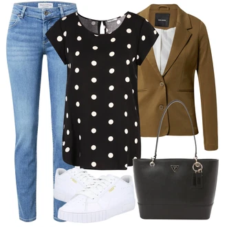 Outfit s Světle modrá/Modrá Slim Fit Džíny/Kotníková Bota/Džíny s Rozparkem/Džíny s Nízkým Sedem/Džín s Nízkým Pasem/Push up Džín/Džíny Regular Fit/Kožená bunda/Kožené Boty/Zimní bunda Marc O'Polo "Vzhledy pro volný čas"