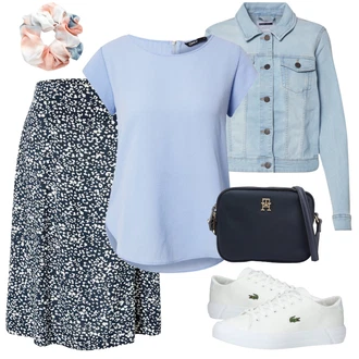 Outfit s Pastelové barvy Lacoste "Vzhledy pro volný čas"