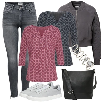 Outfity pro zábavu 60. Let s Halenka & Tunika Lascana "Vzhledy pro volný čas"Look: 60. Let