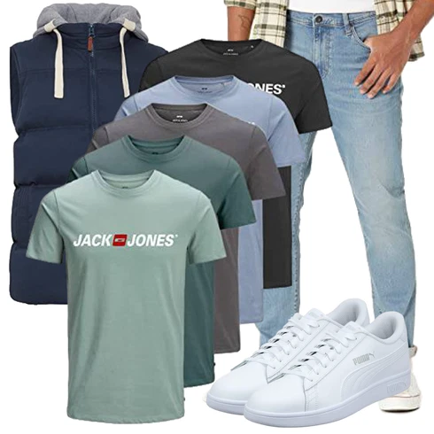 DunkelBlau/HellBlau/Blau Ärmellose Weste/Isolationsweste/Kurze Weste/Steppweste/Daunenweste/Puffer Weste Blend kombinieren