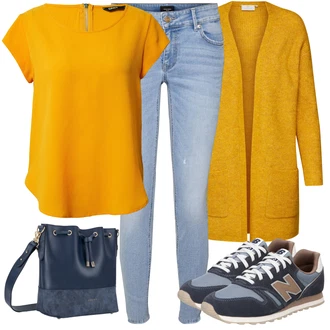 Outfit s Černá Nízká bota na podpatku/Zimní bota/Běžecká bota/Nízká Teniska New Balance "Cool vzhled na jaro"
