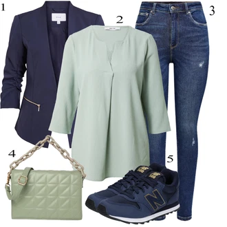 90. leta outfit mit Temno modra/Modra Kavbojke z Razporkom/Usnjena Jakna/Usnjene Čevlje/Zimska jakna/Kavbojke na Poteg/Push up Kavbojke/Kavbojke Visokega Pasu/Kavbojke z Luknjo/Usnjene jakne/Ženske 7/8 Kavbojke/Gležnarji Only "Pokrivalo za pomlad"Look: Stil, 90. leta, Kul, Disko, Francoski, Modernen, Stari denar