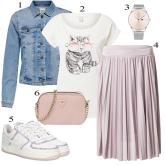 outfit mit Plašč Only "Pokrivalo za pomlad"