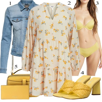 outfit mit Moški čevlji velikosti 11 ESPRIT "Pokrivalo za pomlad"